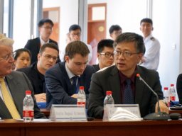 President Ólafur Ragnar Grímsson &amp; Dr. Yang Huigen